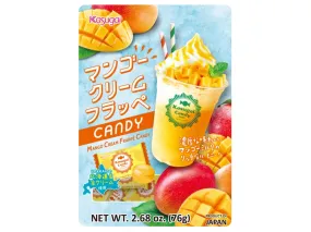 200yen KASUGAI Mango Cream Frappe Candy