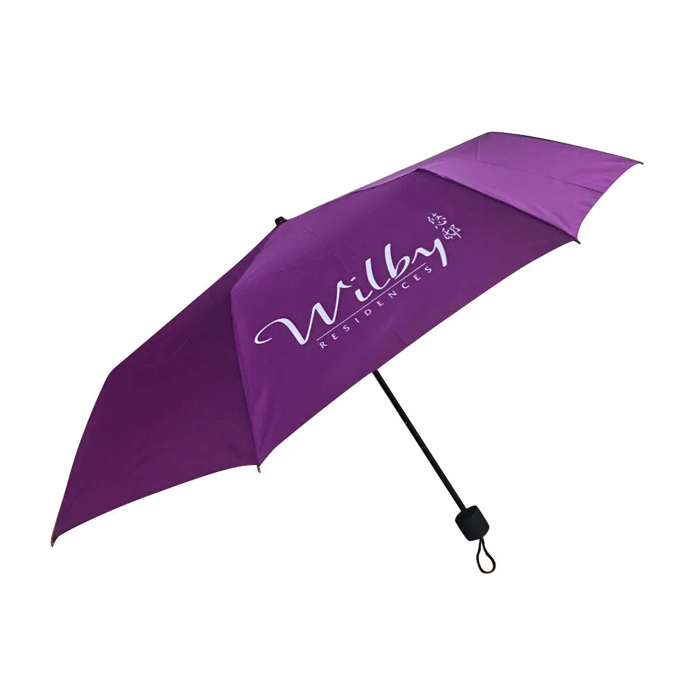 21" 8 Rib Auto Open/Close Telescopic Umbrella