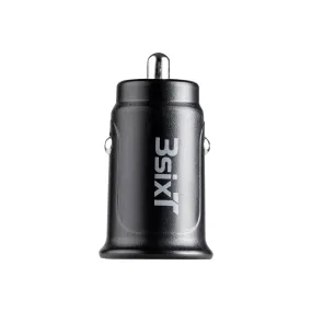 3sixT Car Charger 27W USB-C   USB-A QC3.0 for Phones