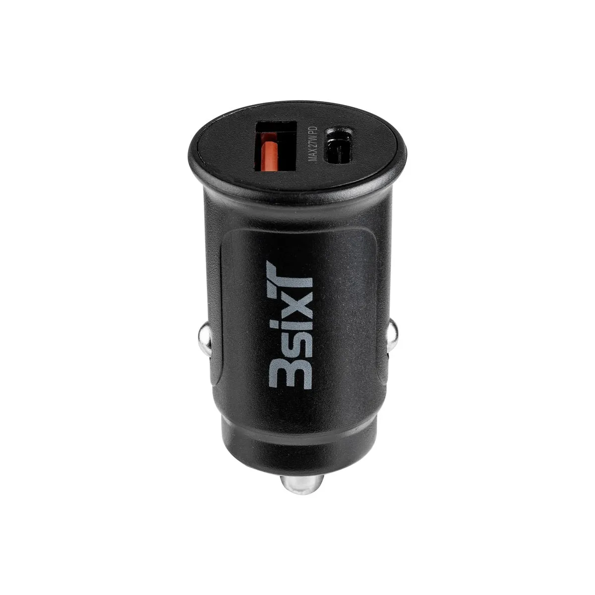 3sixT Car Charger 27W USB-C   USB-A QC3.0 for Phones