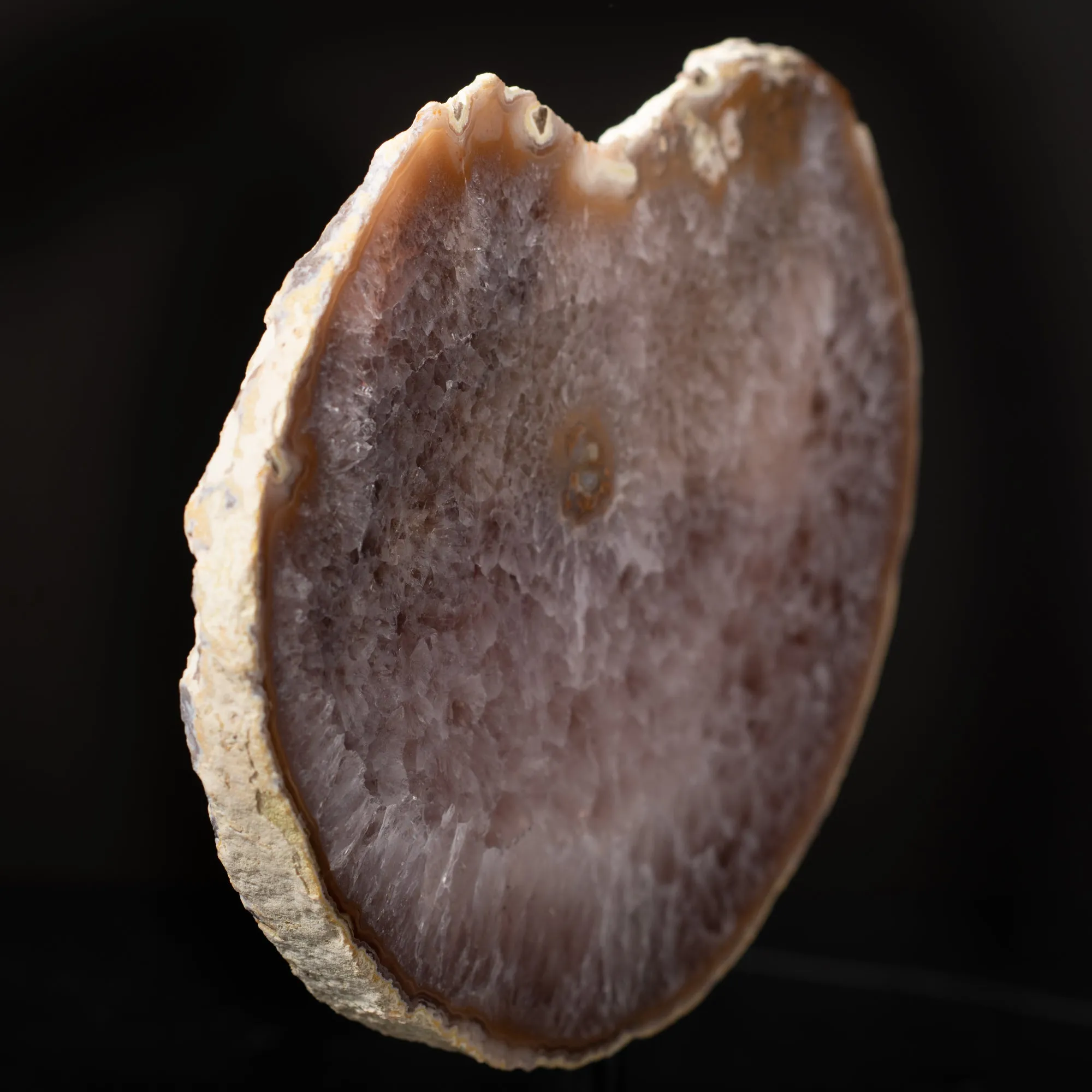 Agate Slice on Stand