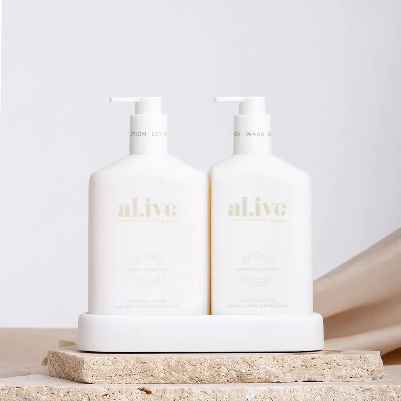 Al.ive Body Mango & Lychee Duo 2x500ml