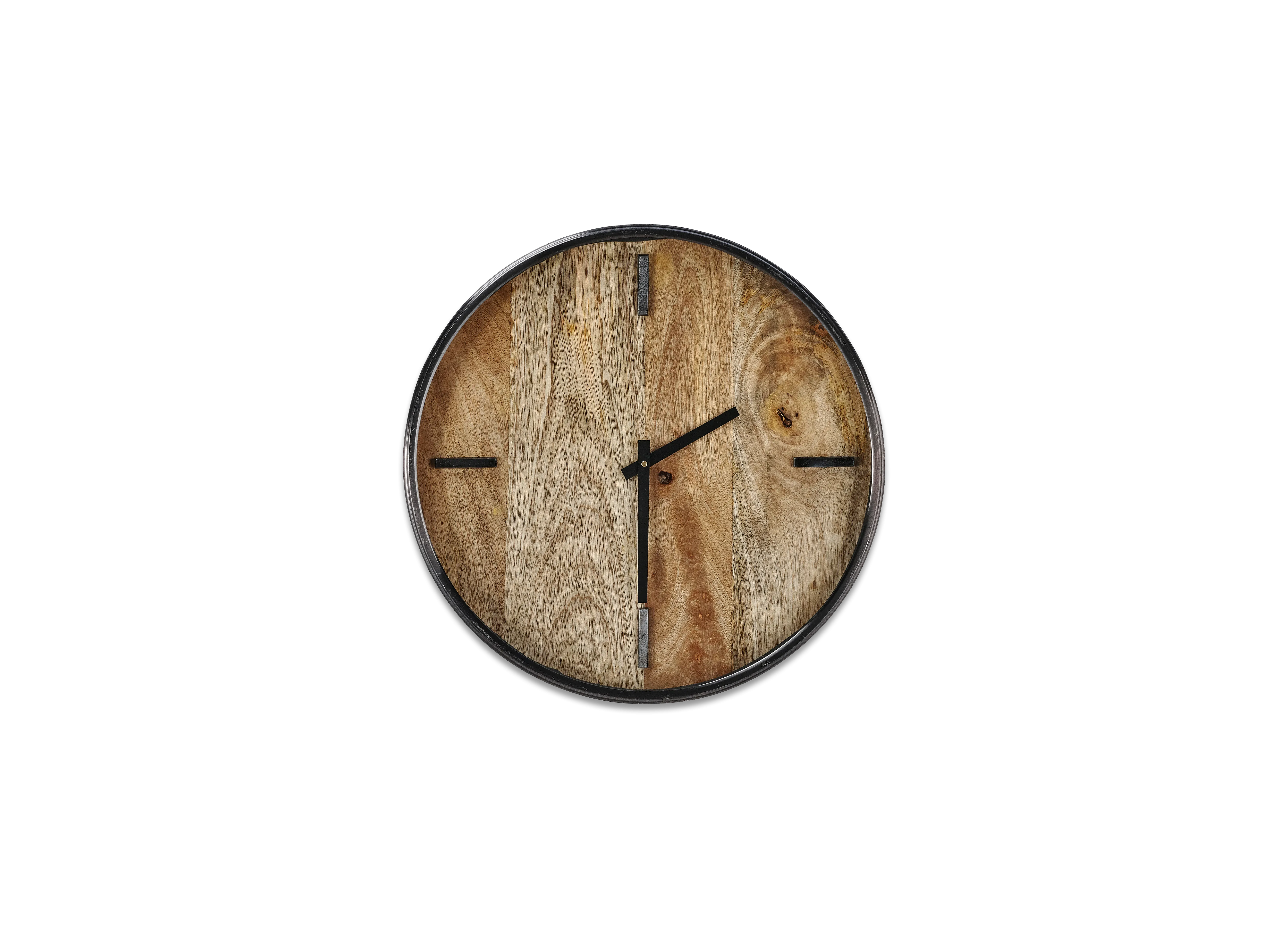 Alomi Mango Wood Clock