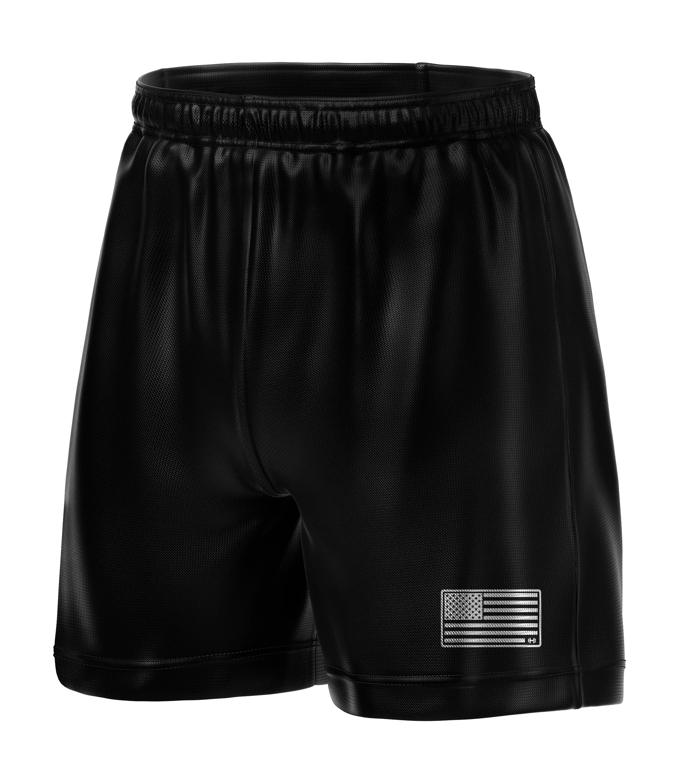 American Flag Logo Athletic Shorts