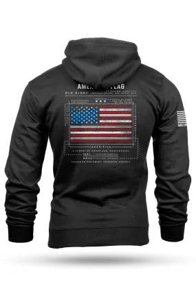 American Flag Schematic - Hoodie