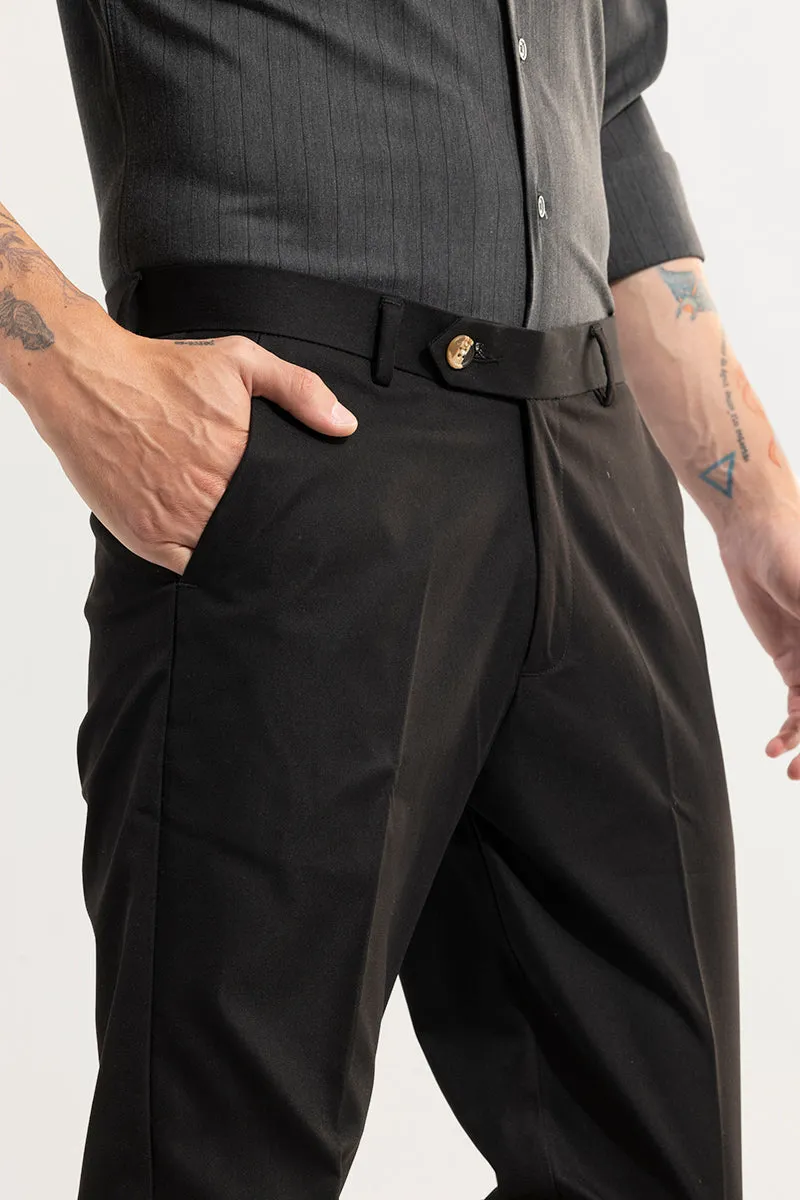 American Fold Black Chino