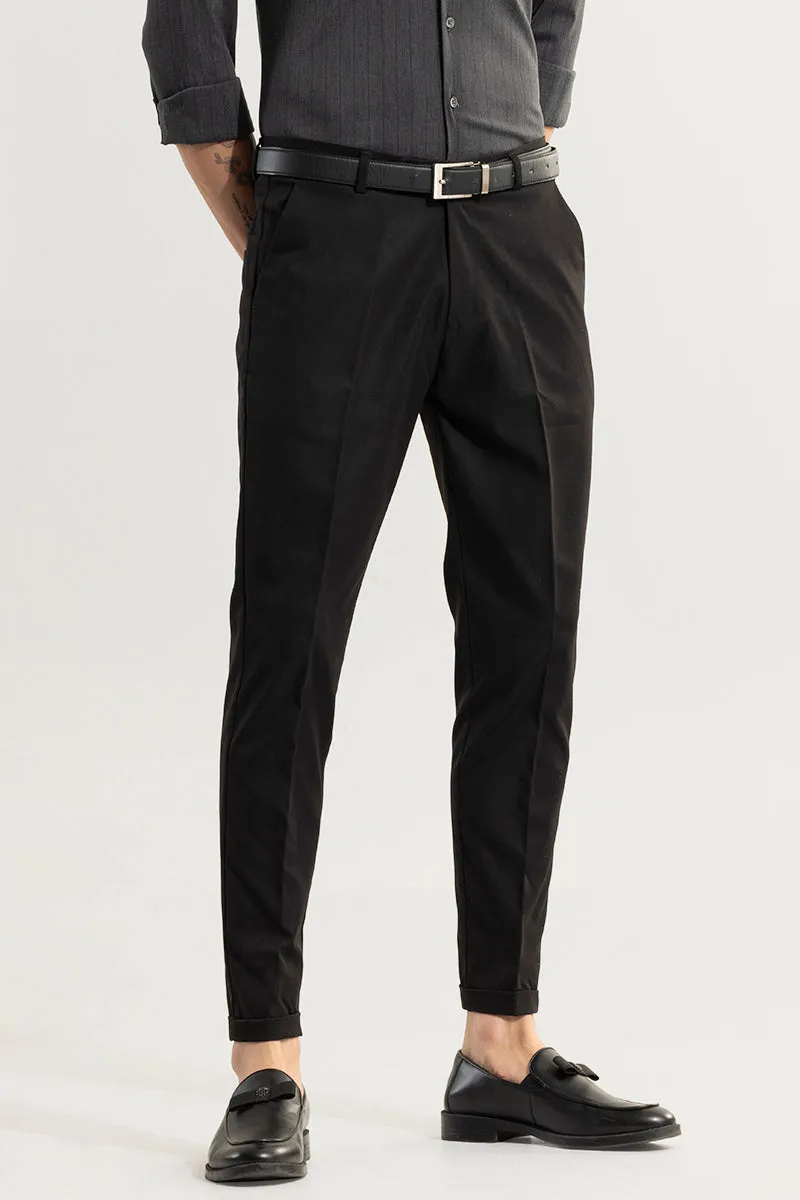 American Fold Black Chino