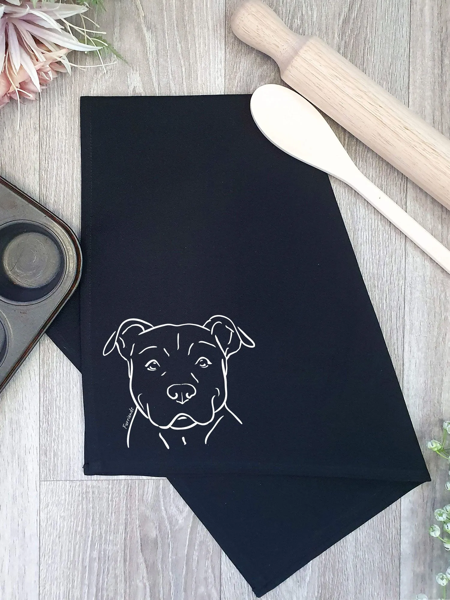 American Staffordshire Terrier Tea Towel