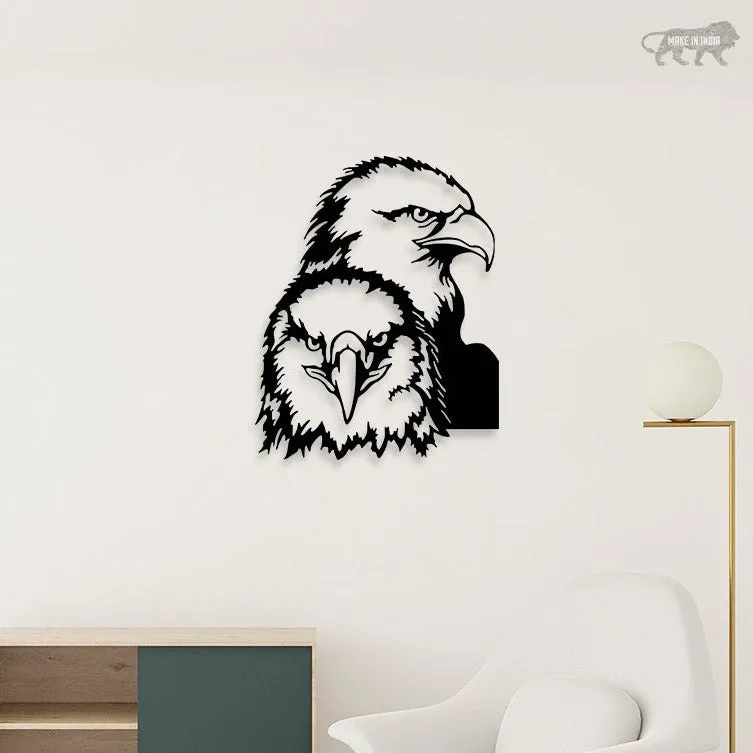 American Two Eagle Metal Wall Art