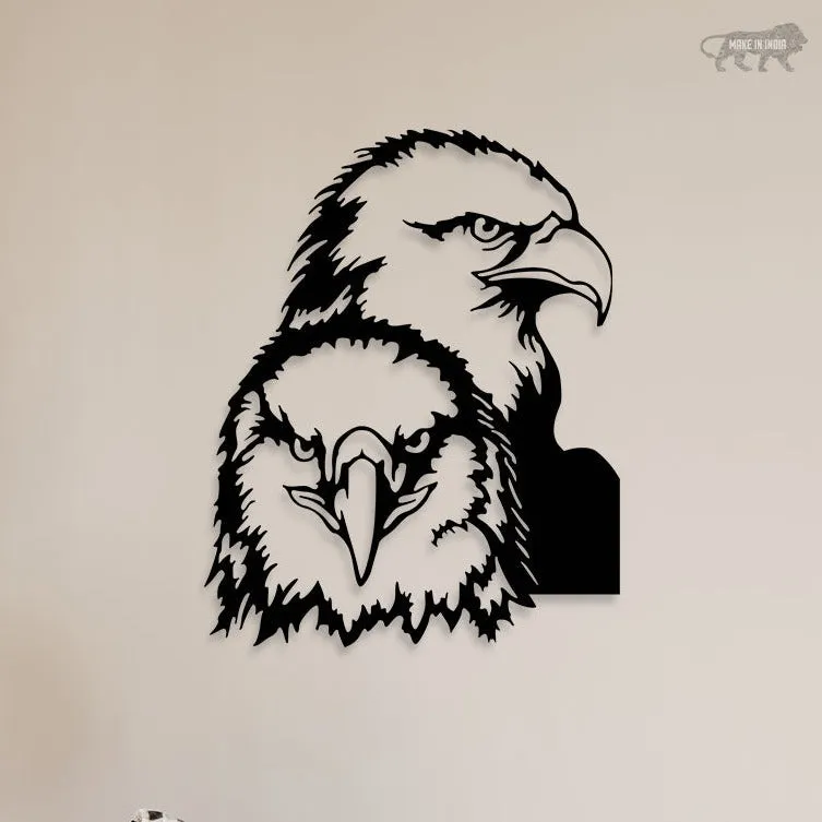 American Two Eagle Metal Wall Art