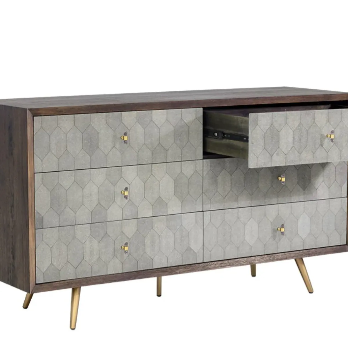 Aniston Dresser Dark Mango by Sunpan