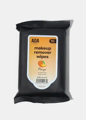 AOA Makeup Remover Wipes - Mango