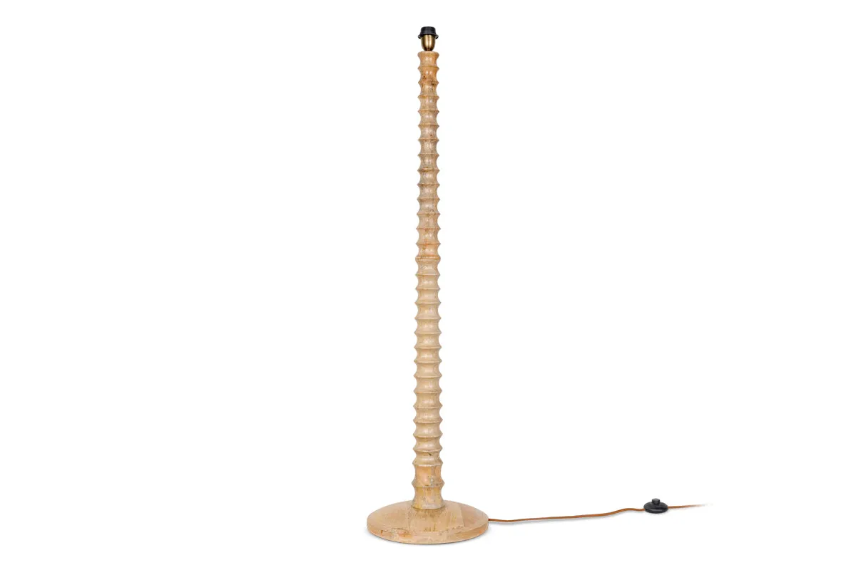 Avisa Mango Wood Floor Lamp