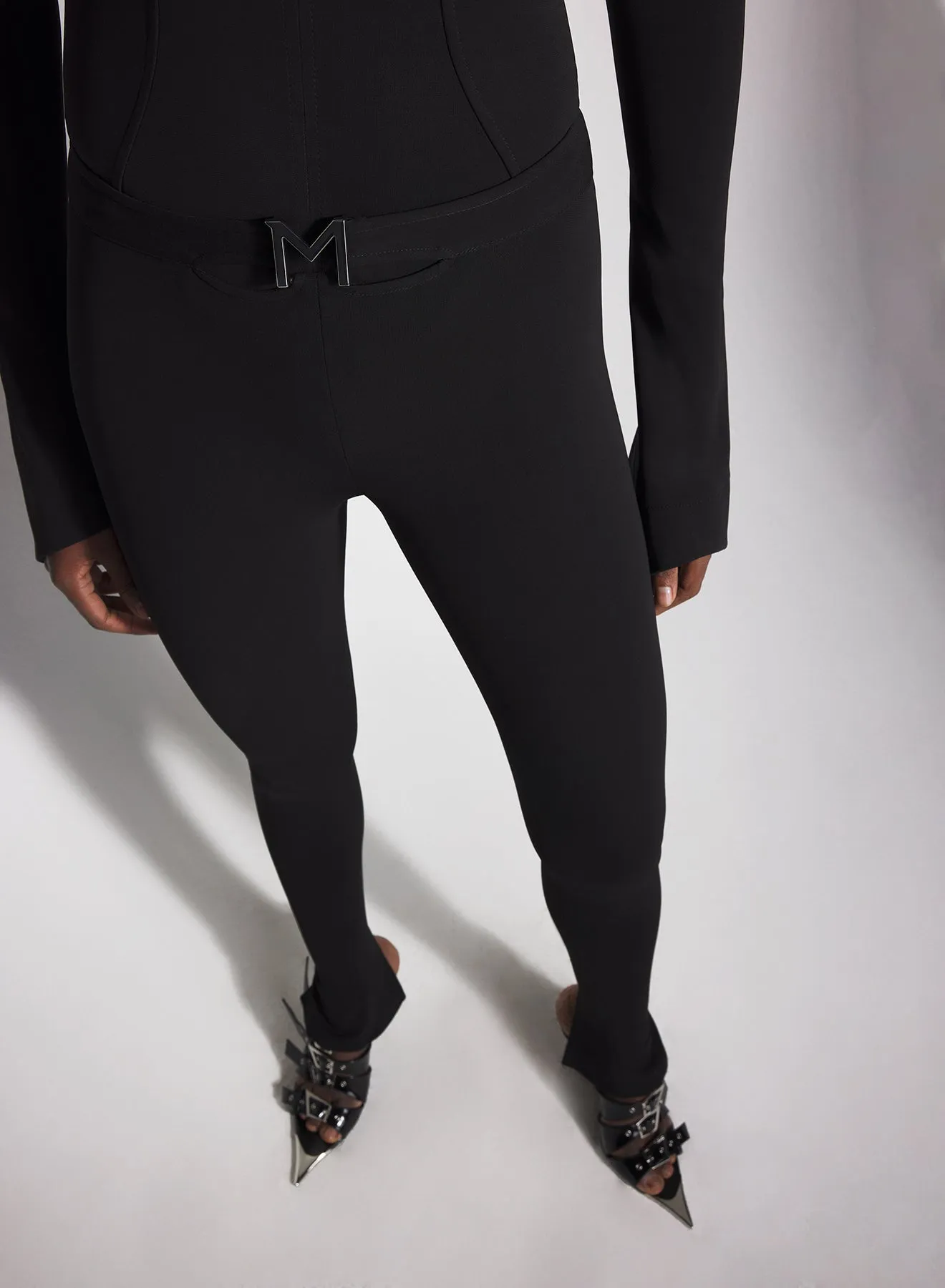 black M pants