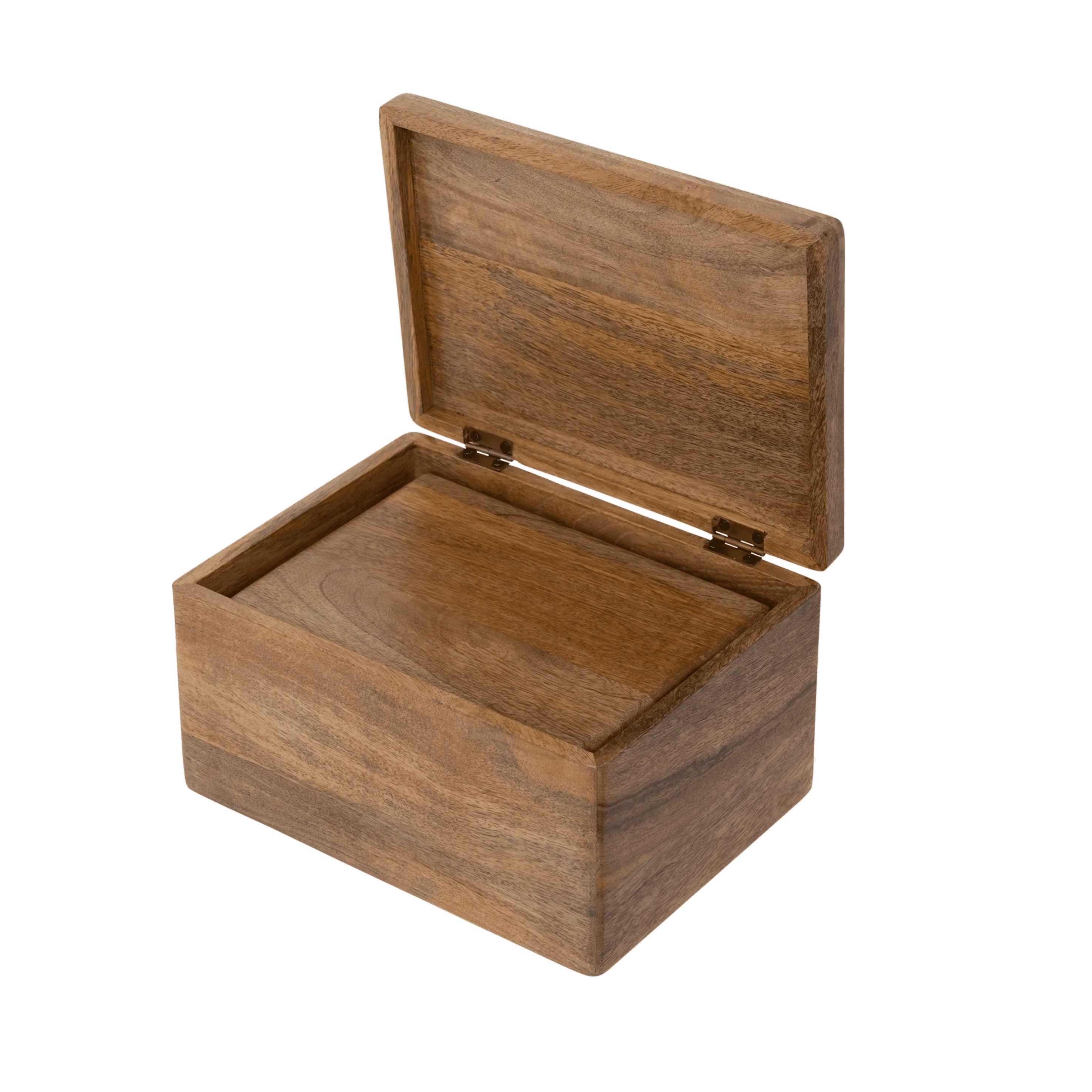 Box mango wood set of 2