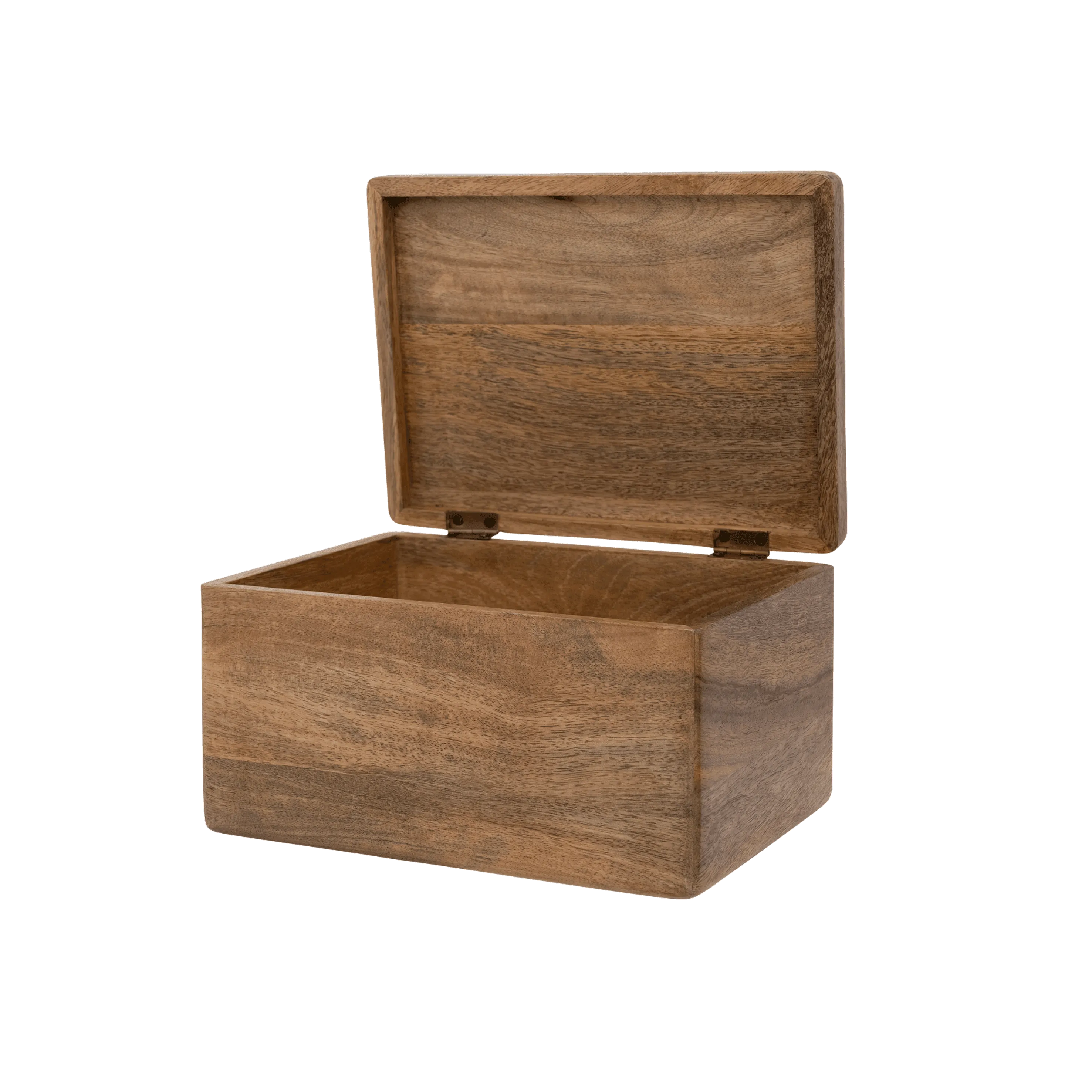 Box mango wood set of 2