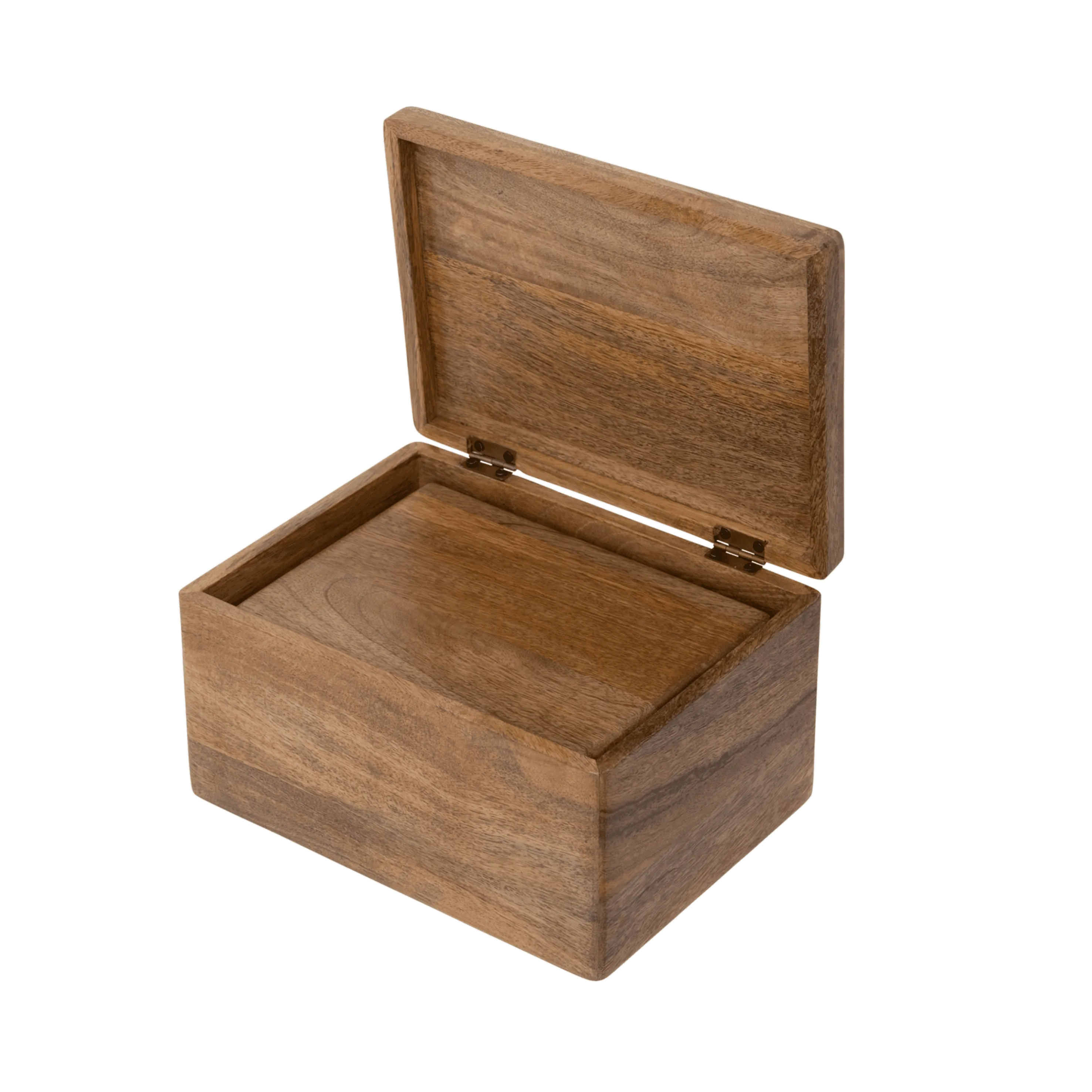 Box mango wood set of 2