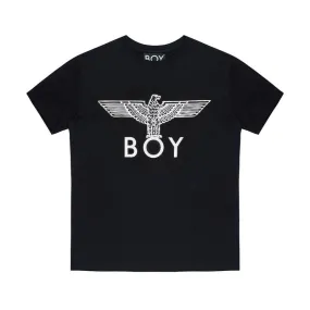 BOY EAGLE T-SHIRT - BLACK/WHITE