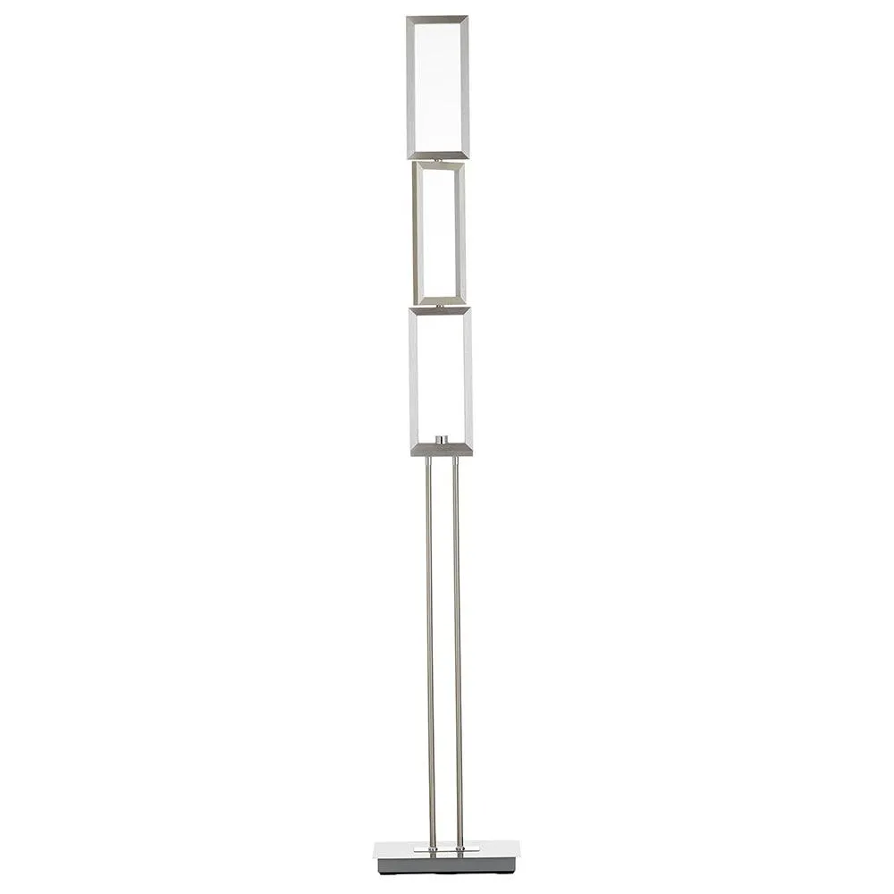 Brilliant 1 Light 24W Tunar LED Floor Lamp | AG93453/21