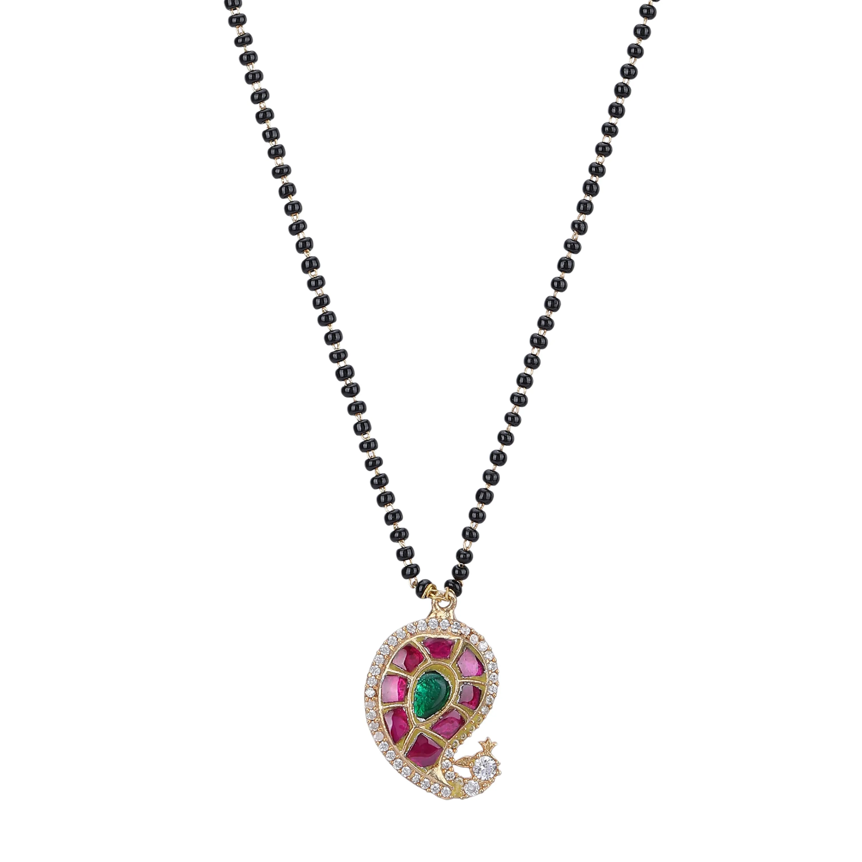 Chaav Mango Mangal Sutra Necklace