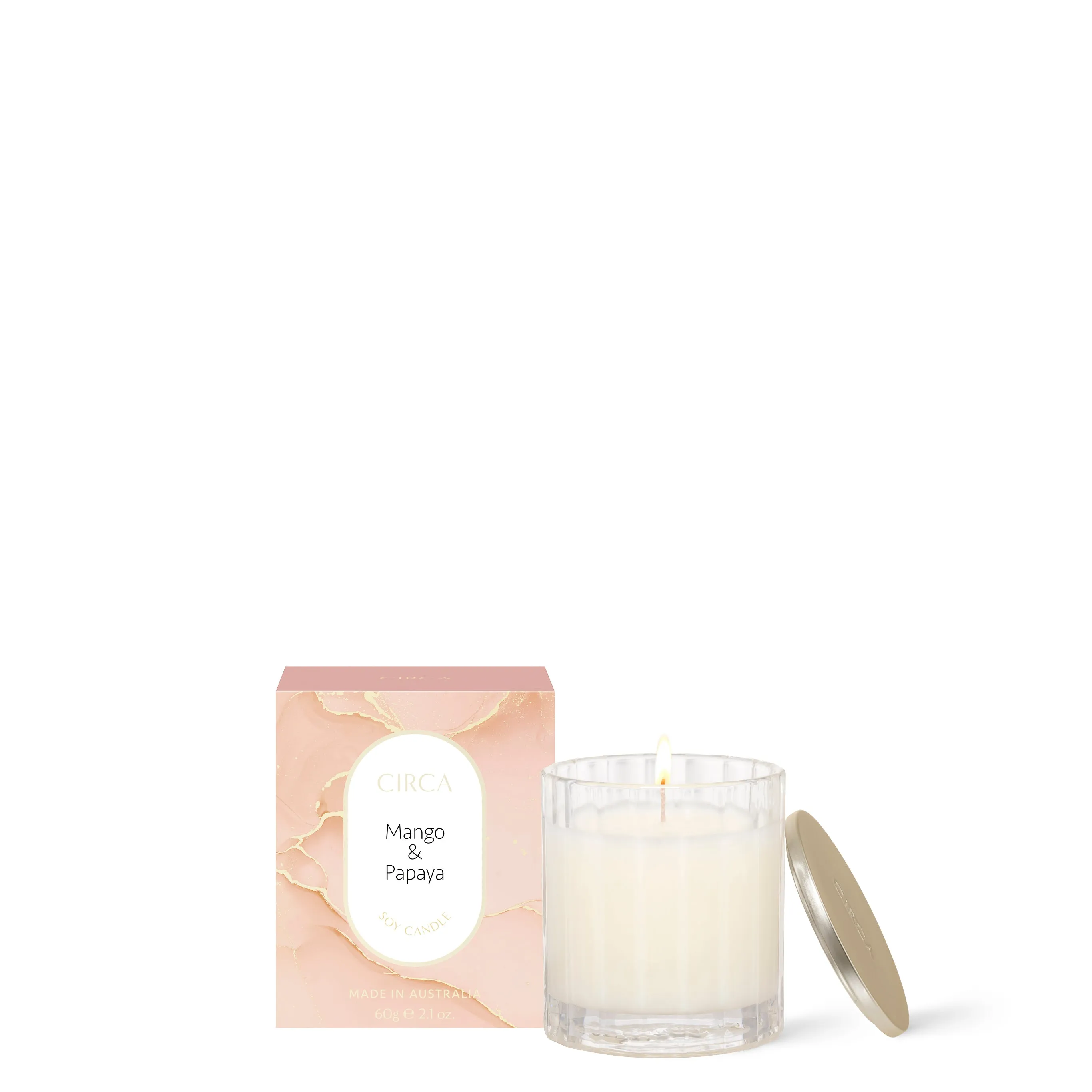 Circa Cotton Mango & Papaya 60g Candle