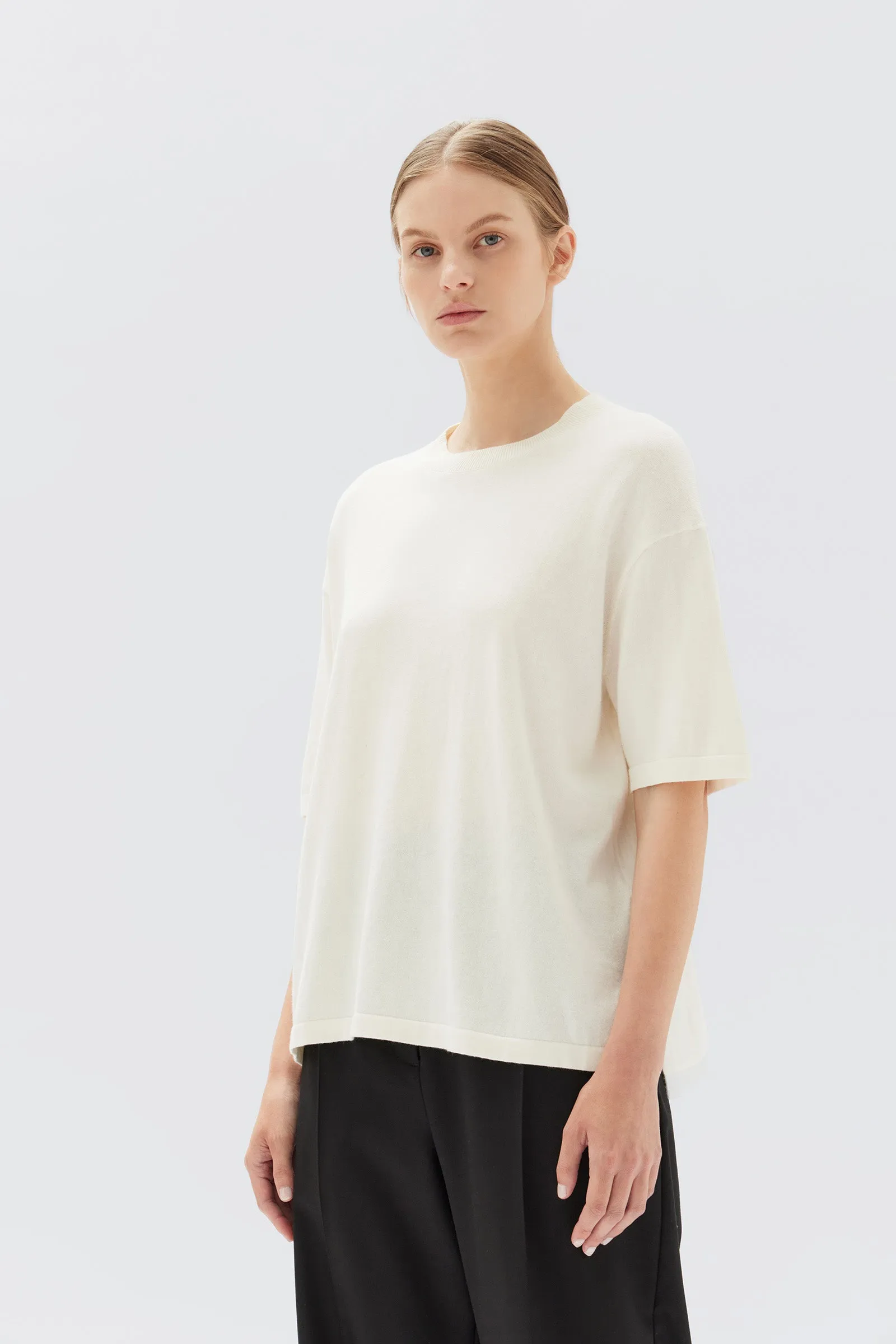 Cotton Cashmere Tee