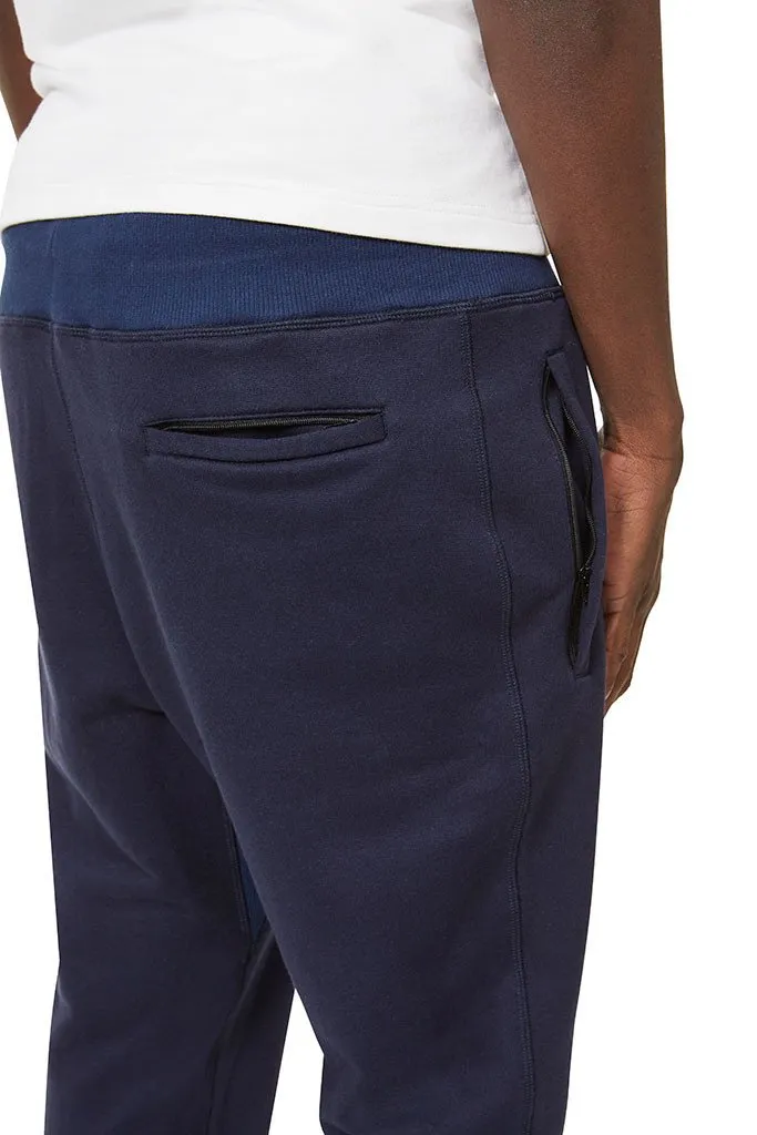 Cotton Sweatpants - Navy