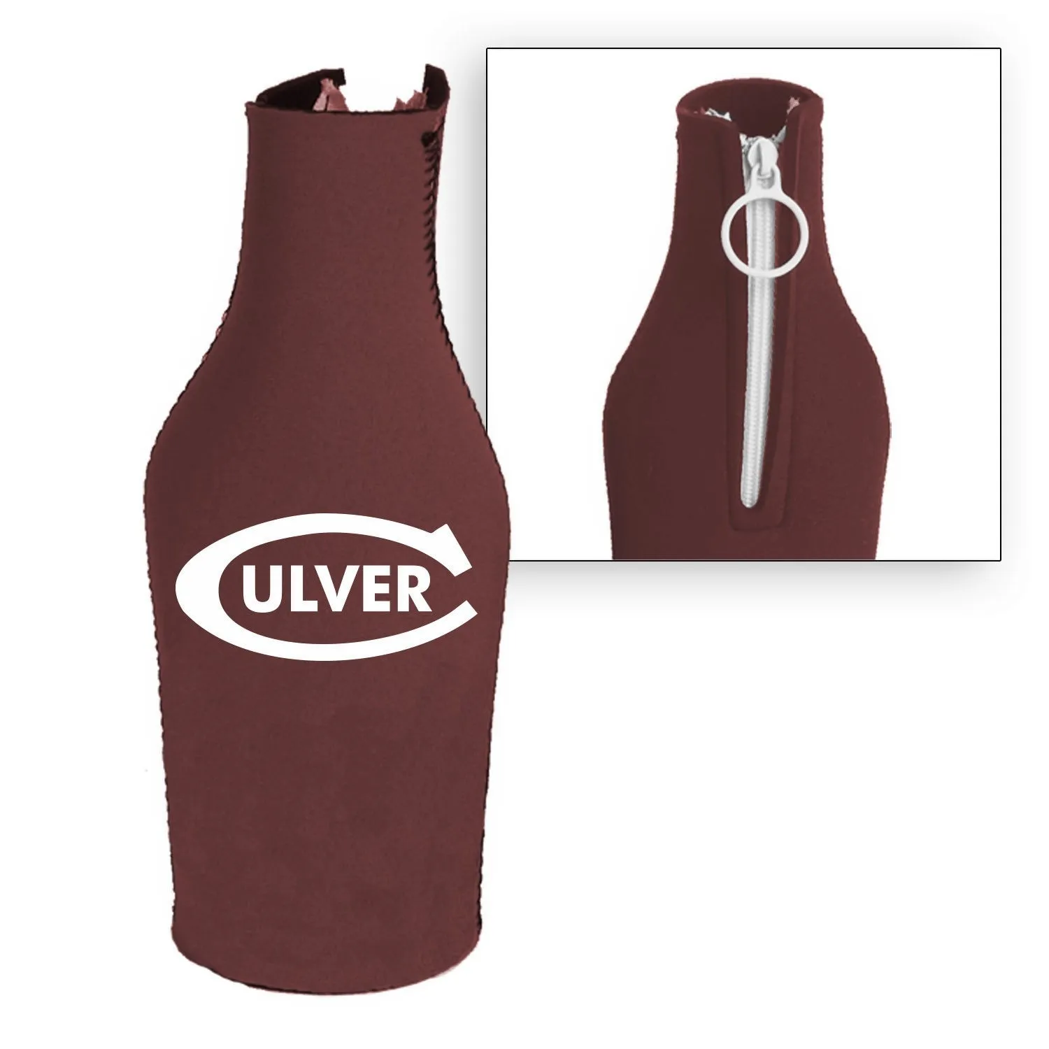 Culver "C" Zippered Koozie