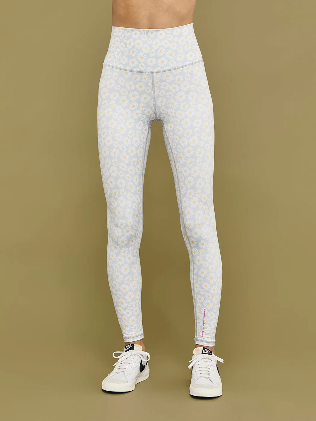 Daisys On Dusty Blue TLC Legging - Daisys On Dusty Blue