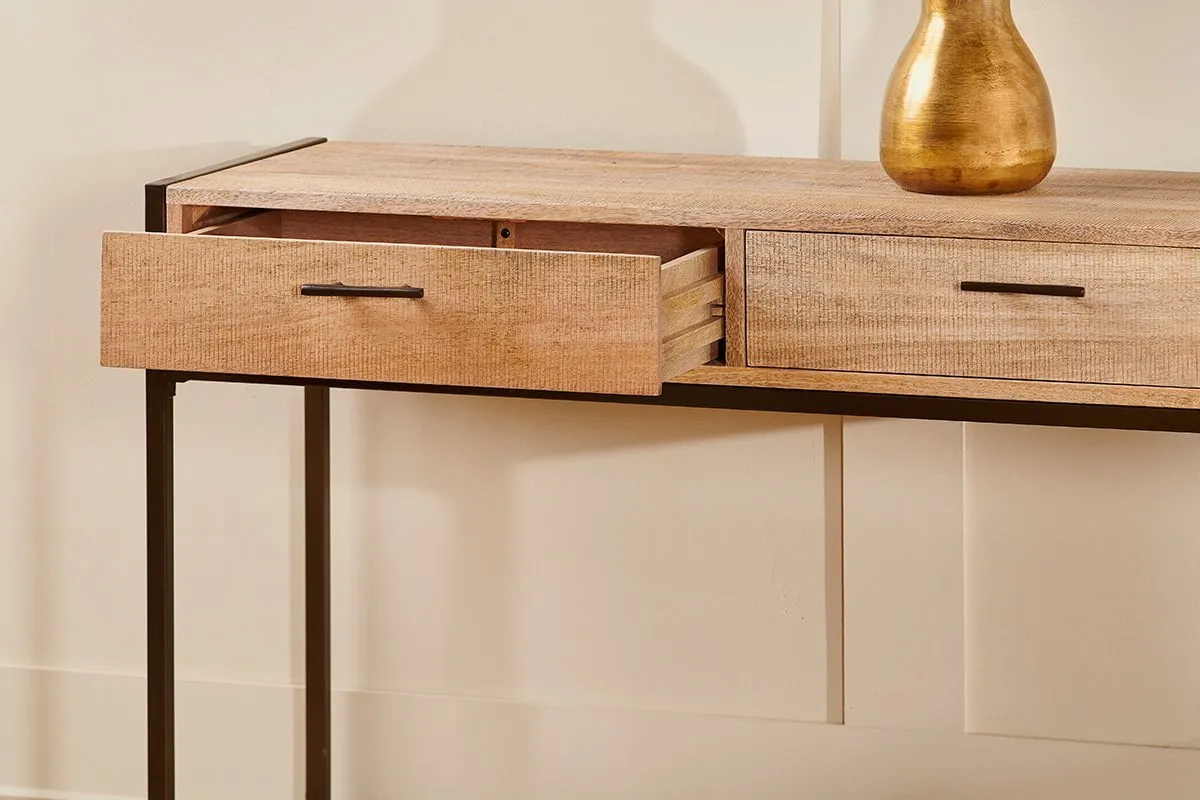 Dasai Mango Wood Console Table