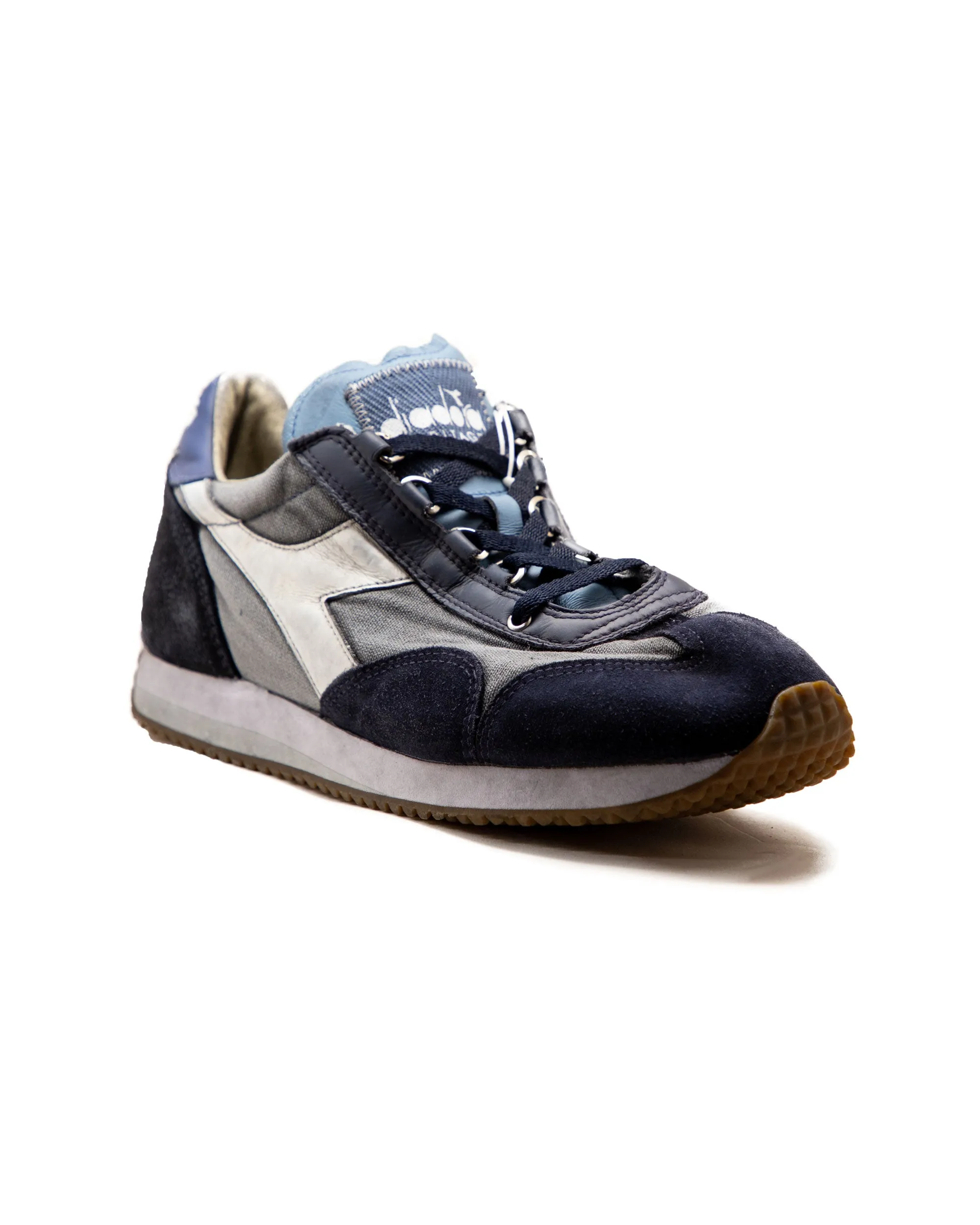 Diadora Haritage Equipe H Dirty Stone Wash Evo Blu