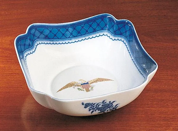 Diplomatic Eagle Square Bowl