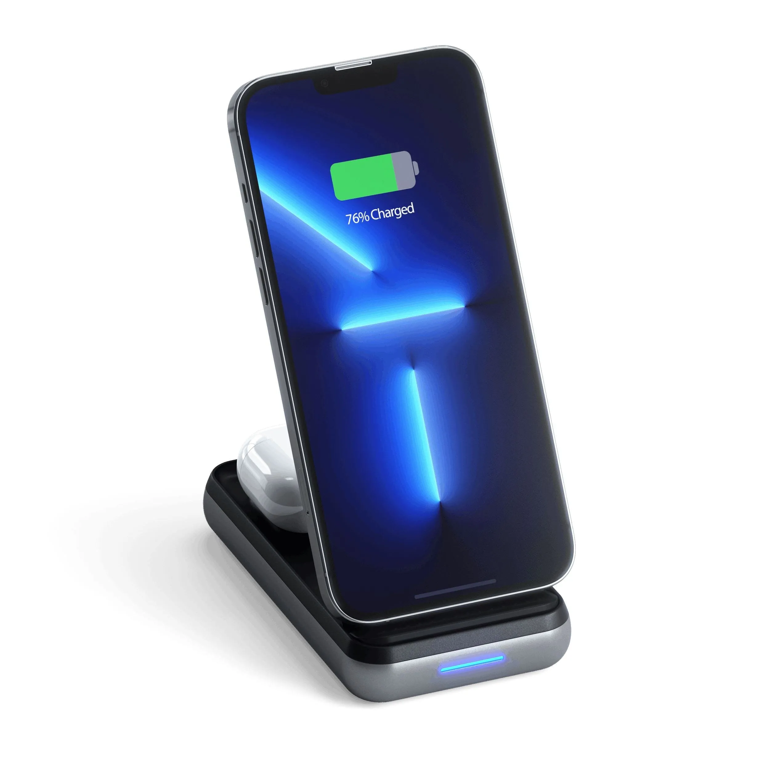 Duo Wireless Charger Power Stand | USB-C to USB-C Cable - 10 Inches