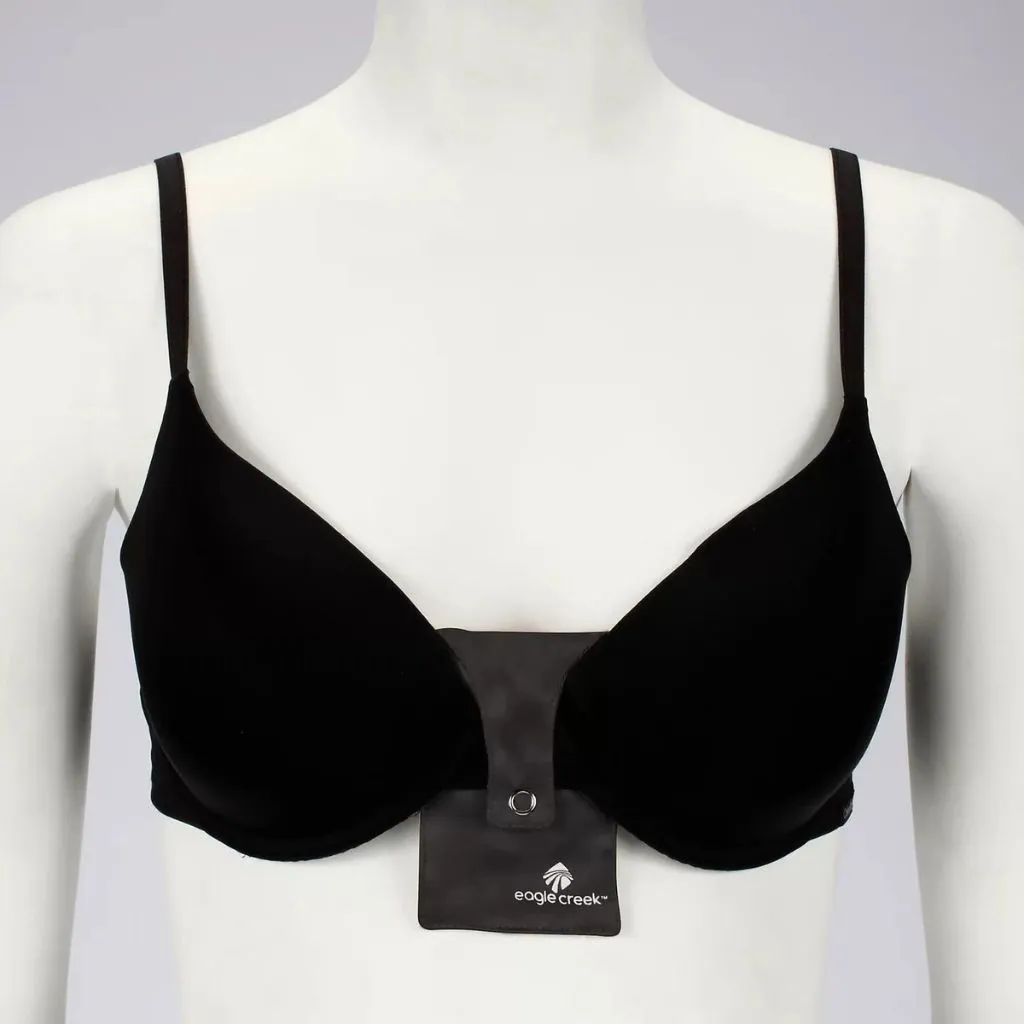 Eagle Creek Silk Undercover Bra Stash - Black