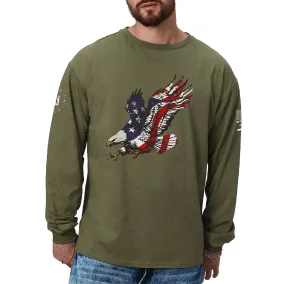 EAGLE GRAPHIC LONG SLEEVE T-SHIRT