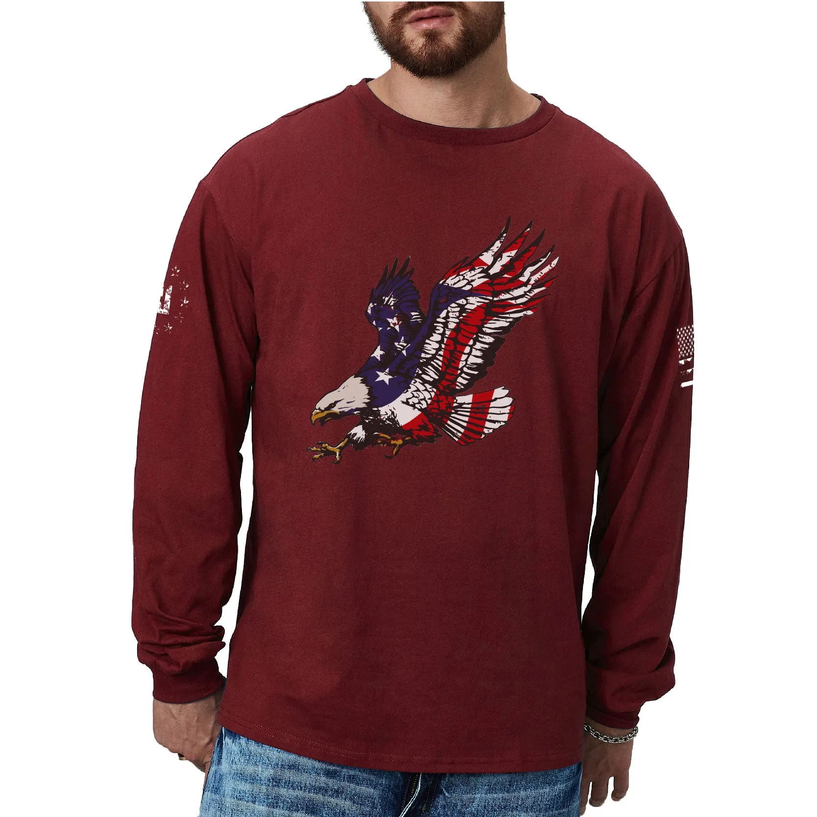 EAGLE GRAPHIC LONG SLEEVE T-SHIRT