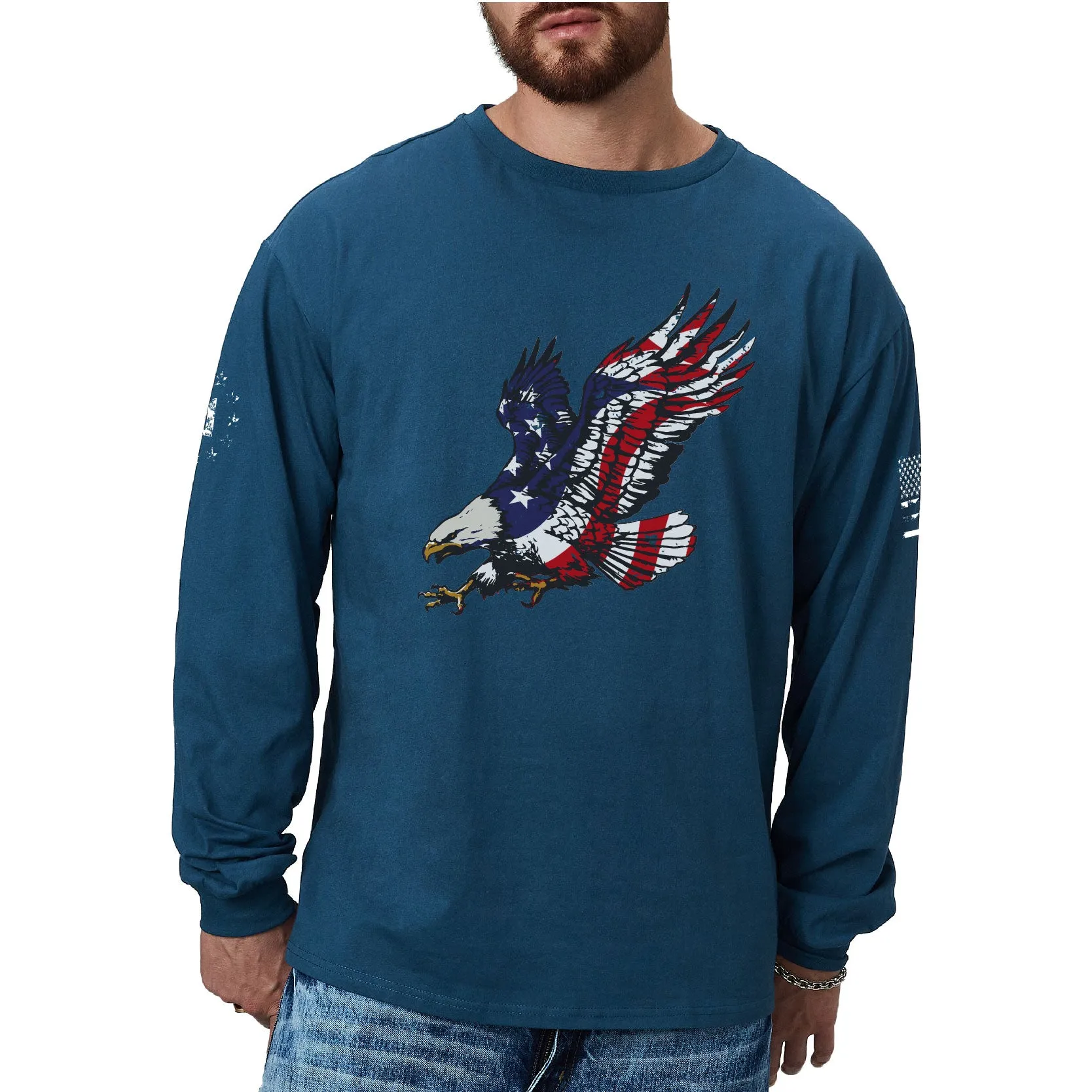 EAGLE GRAPHIC LONG SLEEVE T-SHIRT