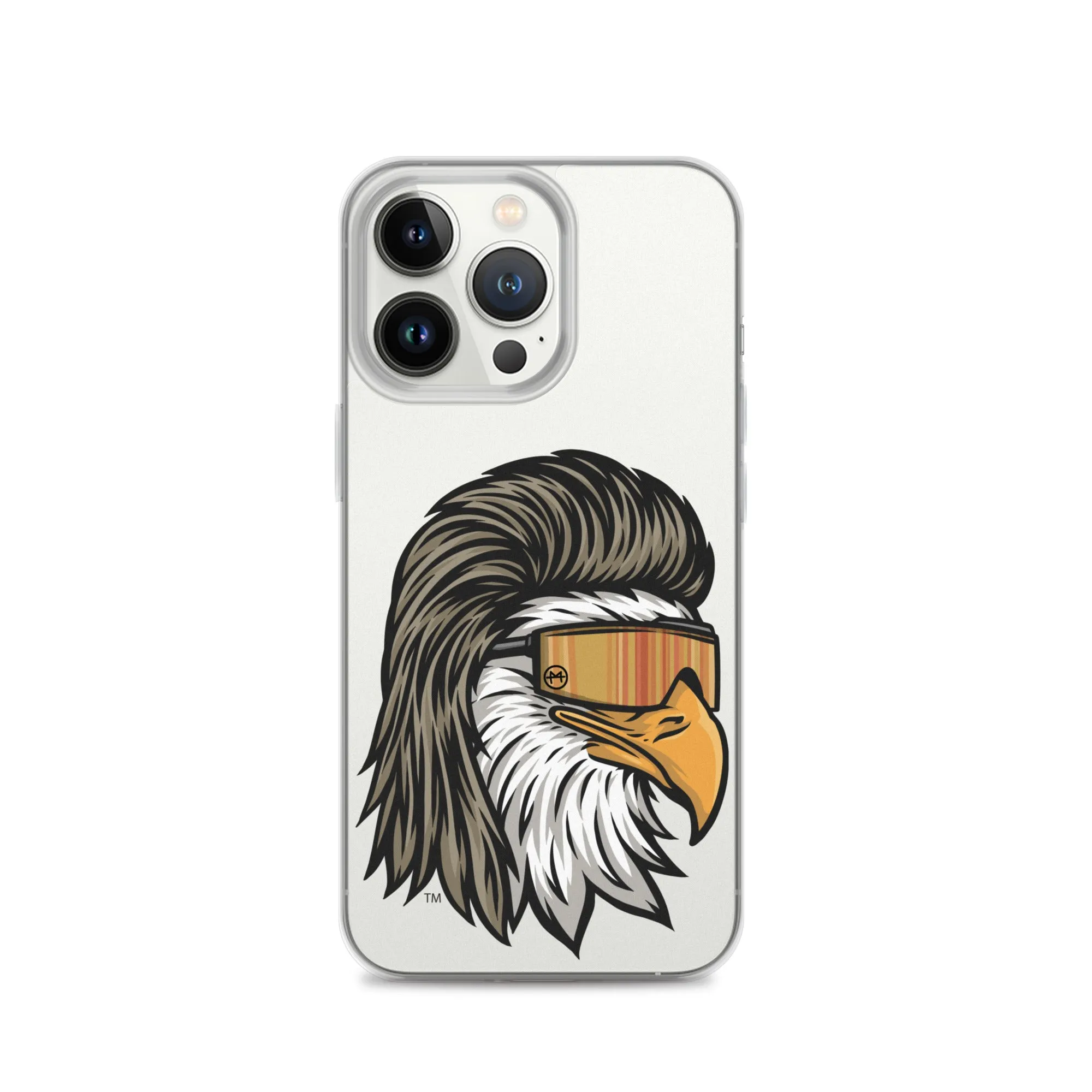 Eagle Mullet iPhone Case - Clear