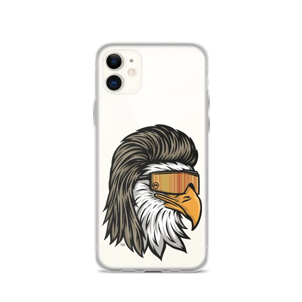 Eagle Mullet iPhone Case - Clear