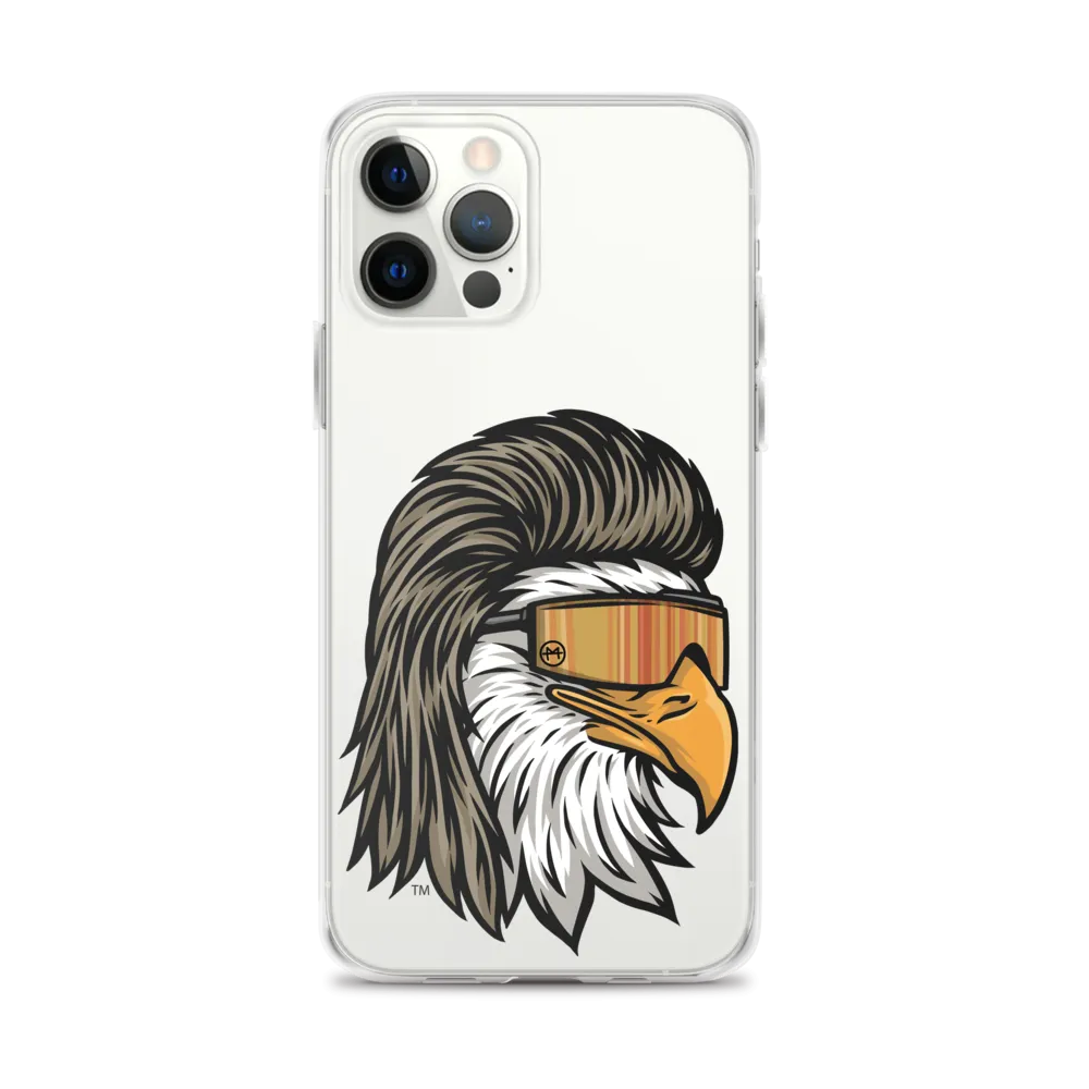 Eagle Mullet iPhone Case - Clear