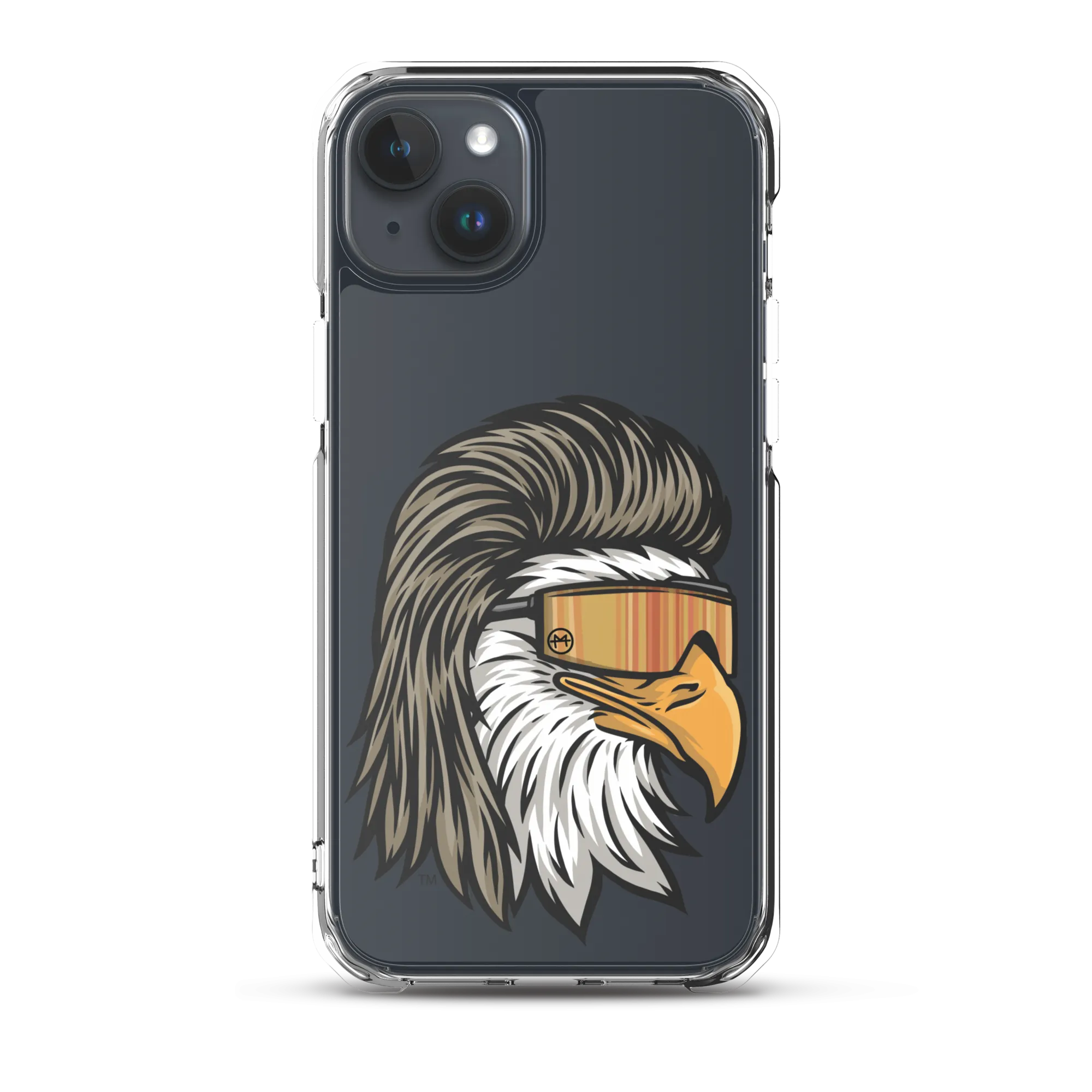 Eagle Mullet iPhone Case - Clear