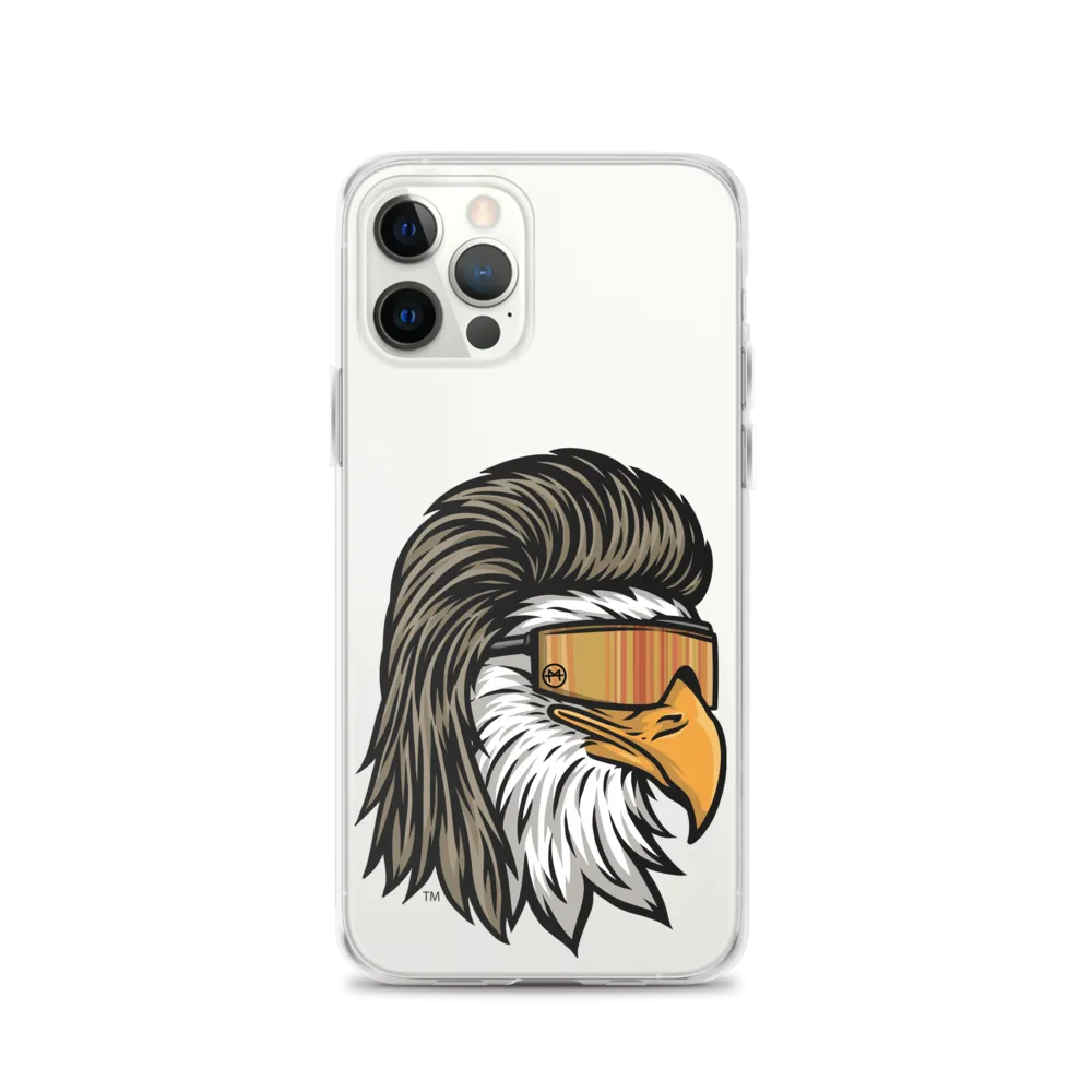 Eagle Mullet iPhone Case - Clear