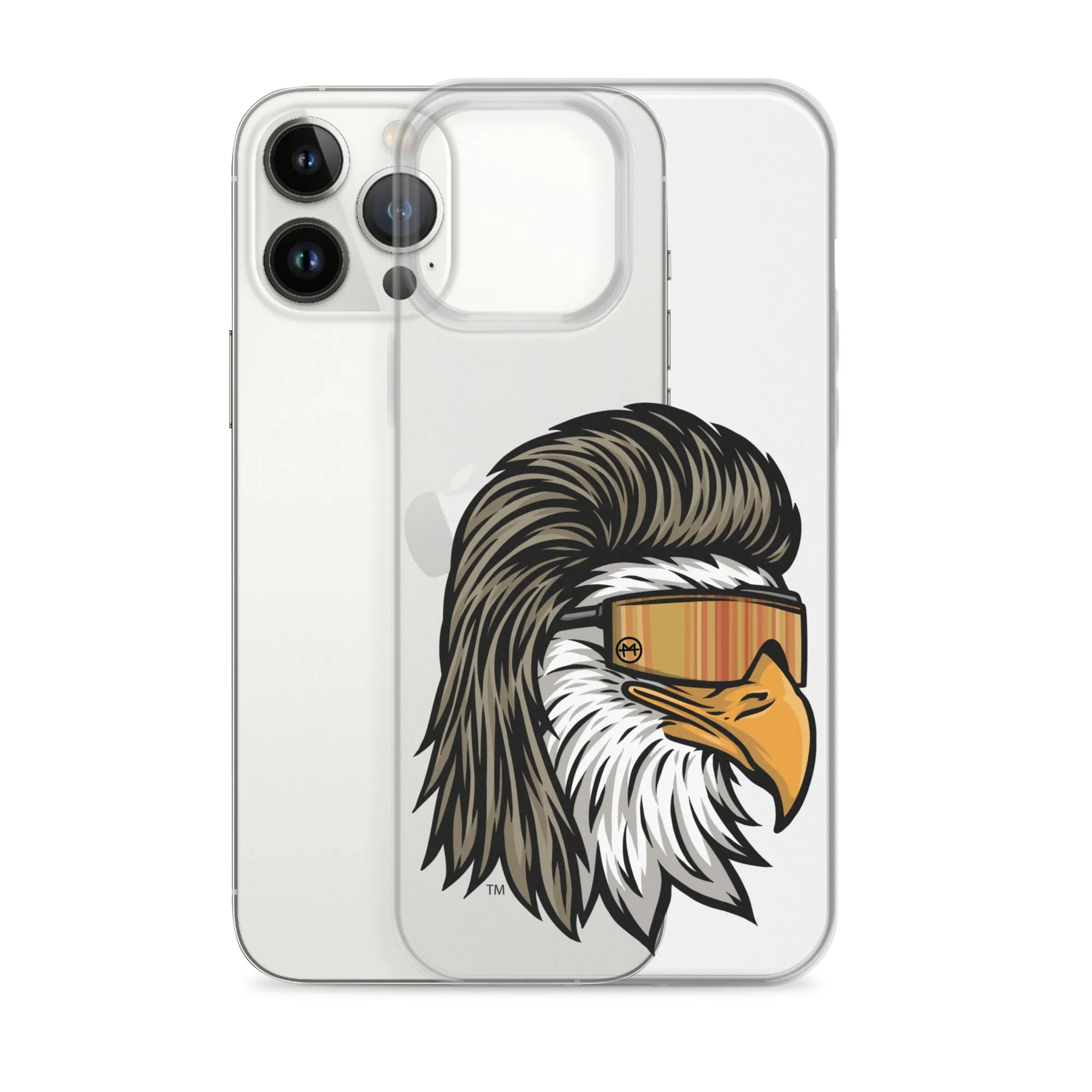 Eagle Mullet iPhone Case - Clear