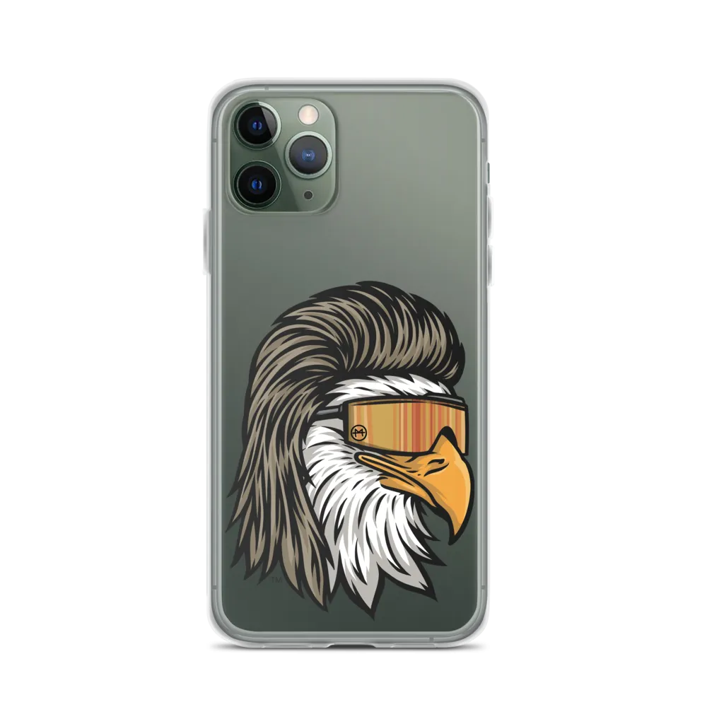 Eagle Mullet iPhone Case - Clear