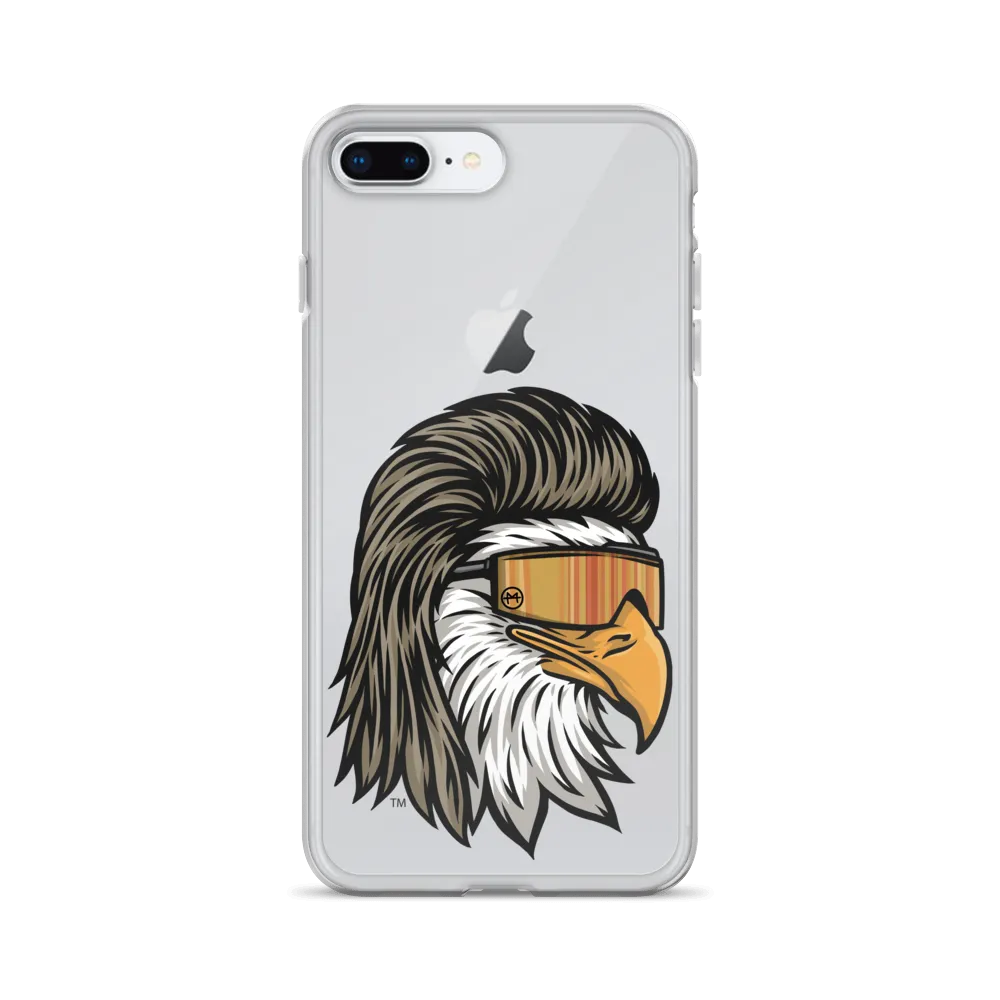 Eagle Mullet iPhone Case - Clear