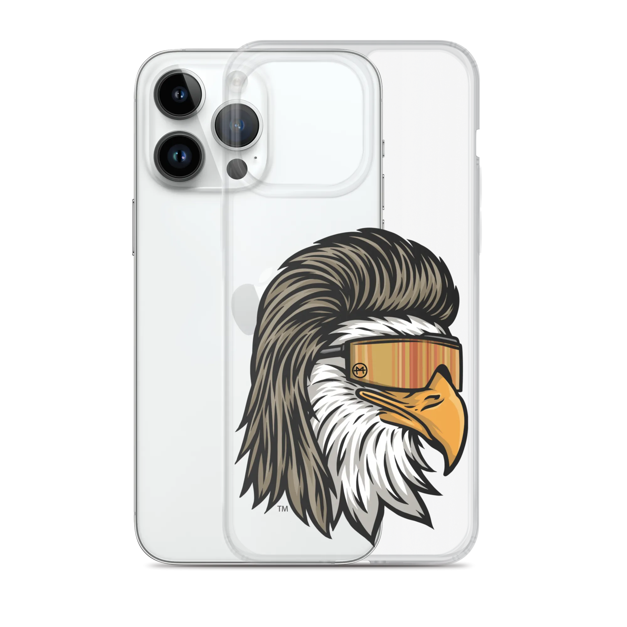 Eagle Mullet iPhone Case - Clear