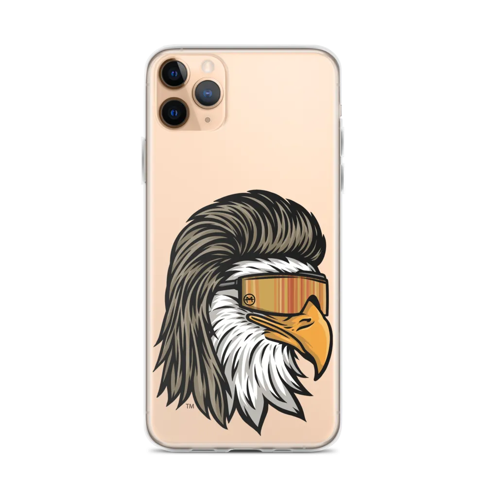 Eagle Mullet iPhone Case - Clear