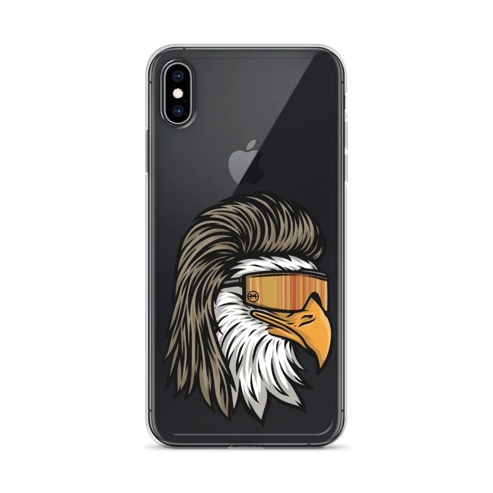 Eagle Mullet iPhone Case - Clear