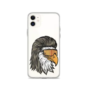 Eagle Mullet iPhone Case - Clear