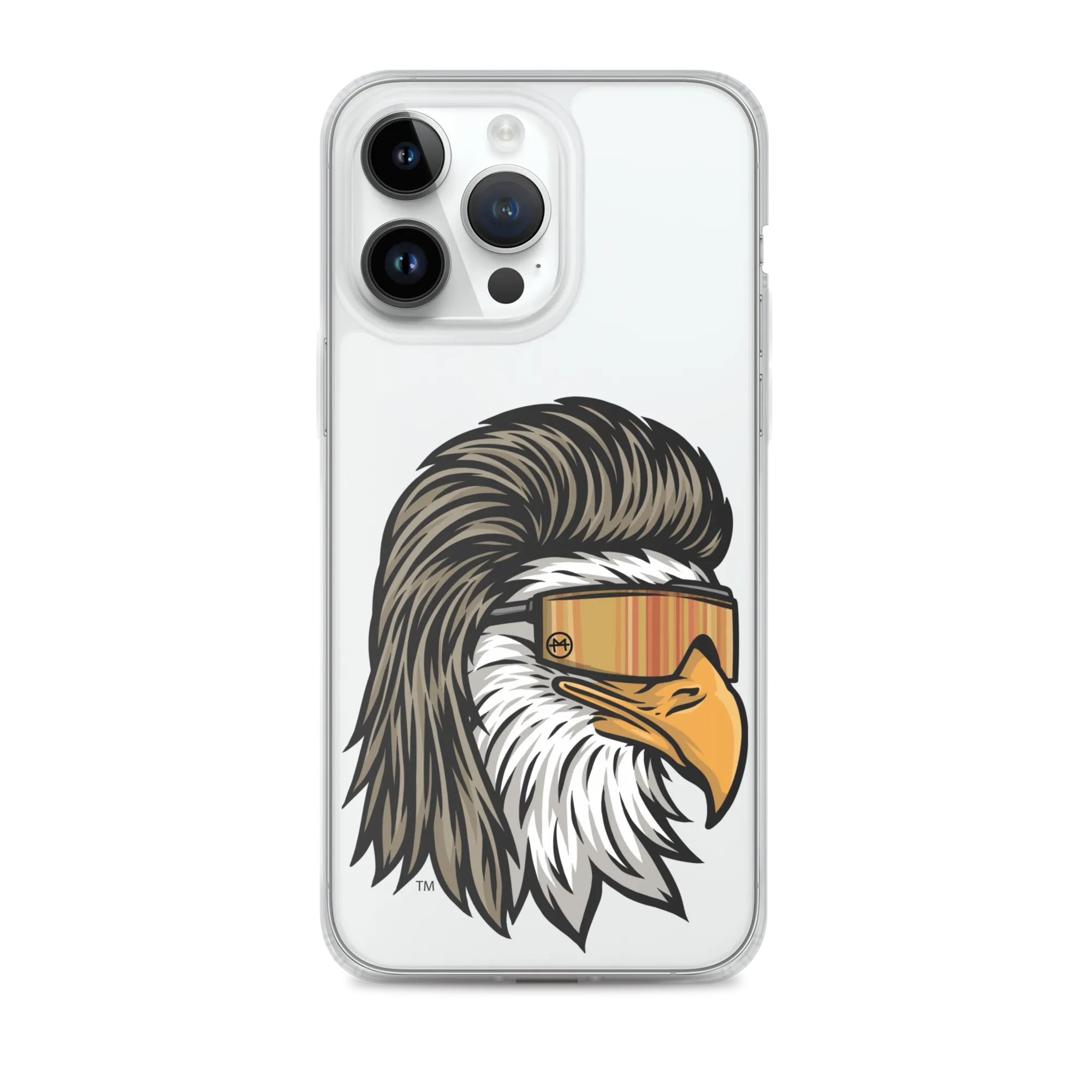 Eagle Mullet iPhone Case - Clear